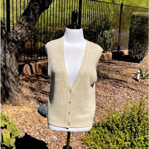 BARBARA LESSER KNIT CARDIGAN SWEATER